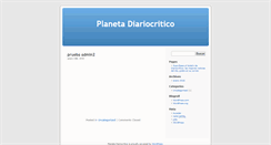 Desktop Screenshot of blogs.diariocritico.com