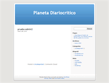 Tablet Screenshot of blogs.diariocritico.com