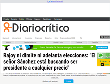 Tablet Screenshot of diariocritico.com